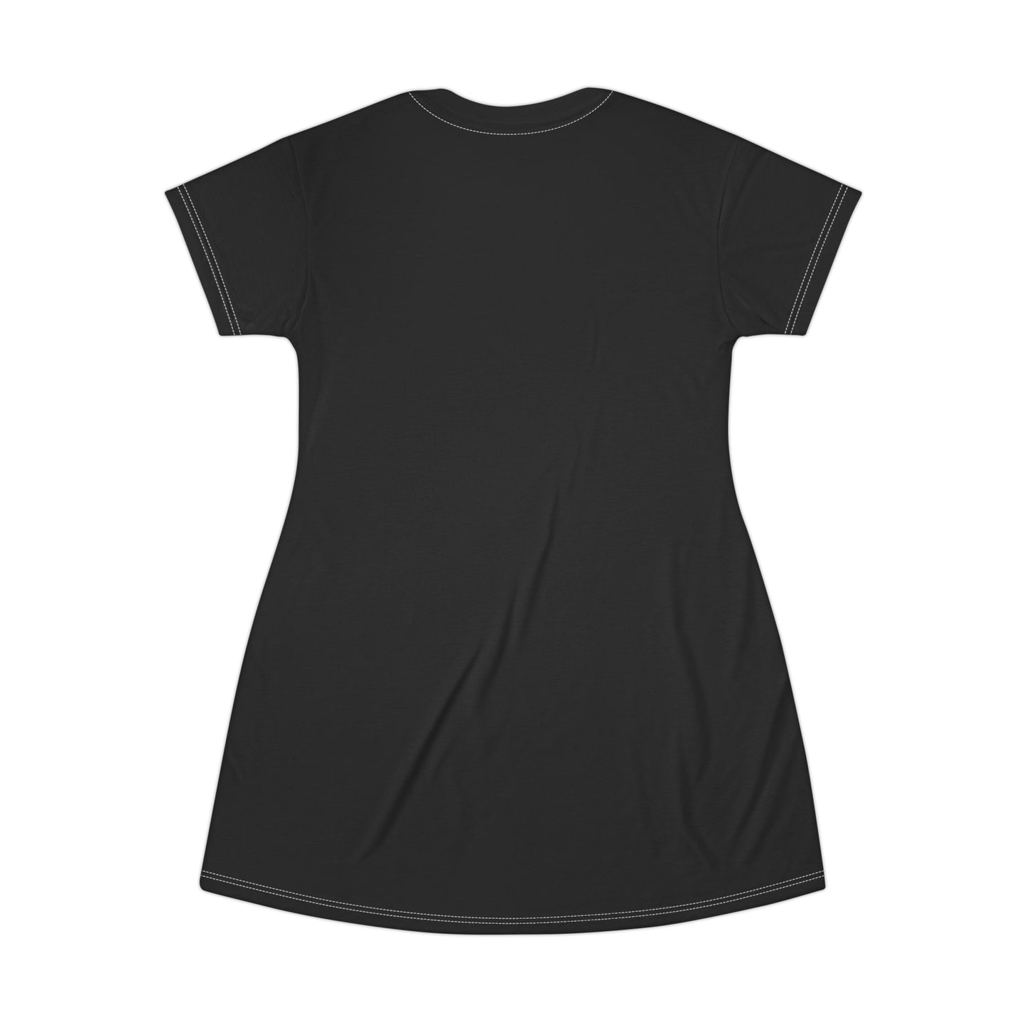 Don't Count out the Count- T-Shirt Dress (AOP)