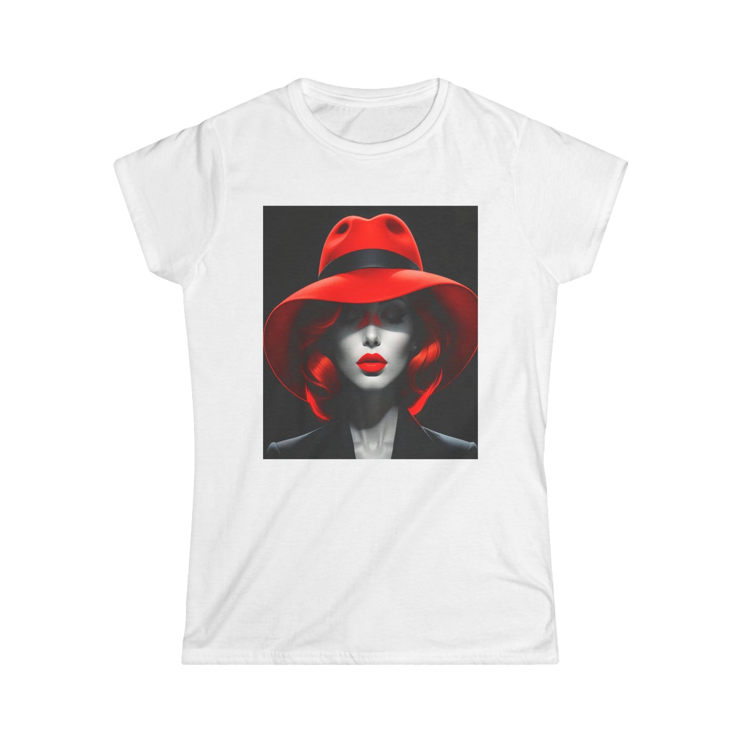 Red Hat Lady Tee, Women's T-Shirt, Summer Fashion, Red Hat Society, Gift for Her