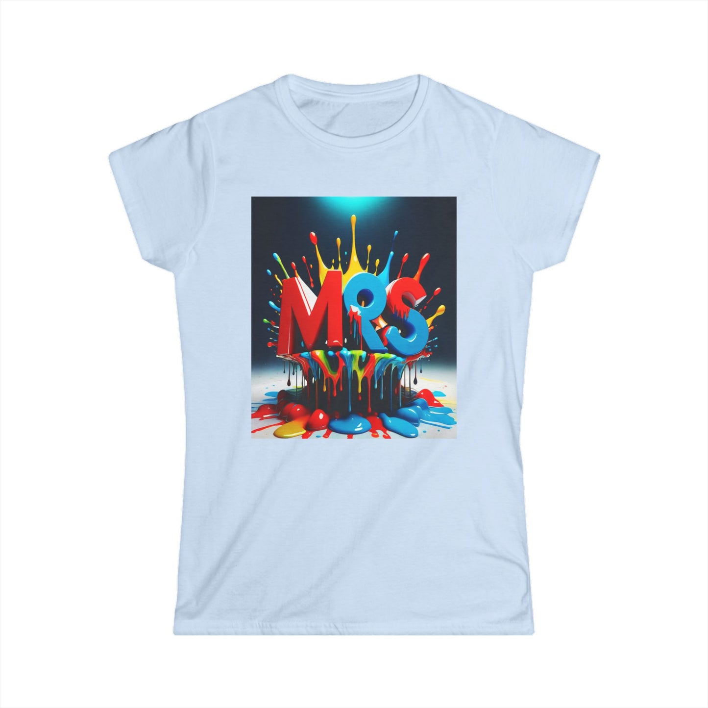 Women's Tee M96 Text Coloured Design Shirt