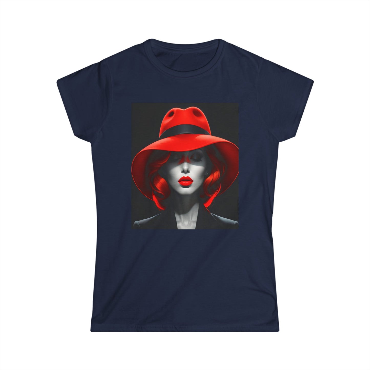 Red Hat Lady Tee, Women's T-Shirt, Summer Fashion, Red Hat Society, Gift for Her