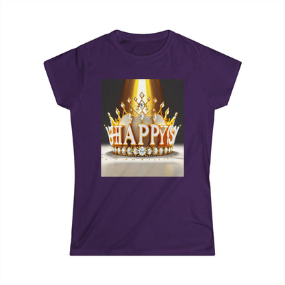 A stunning candle, taper, wax light - Women's Softstyle Tee