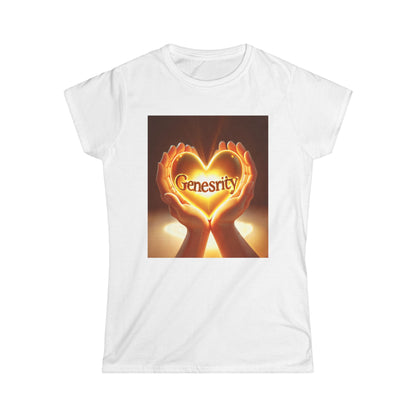 Women's Tee - Bright Light Heart T-Shirt