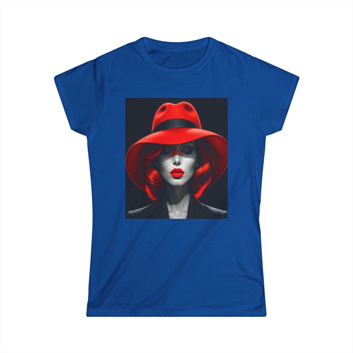 Red Hat Lady Tee, Women's T-Shirt, Summer Fashion, Red Hat Society, Gift for Her