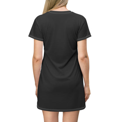 Gorgeous A Vase Art Glass Design T-Shirt Dress  Perfect for Casual and Dressy Occasions - T-Shirt Dress (AOP)