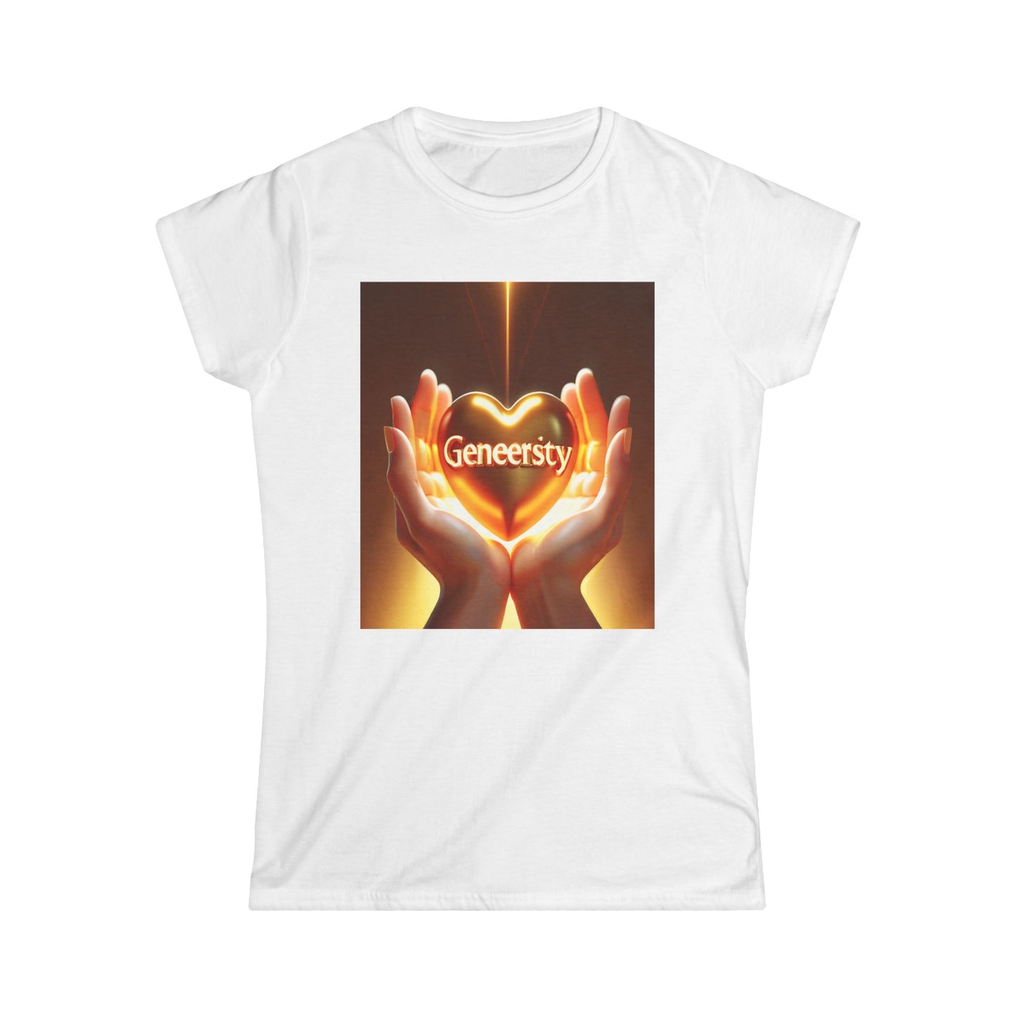 Love Heart Women's Softstyle Tee - Soft and Comfortable