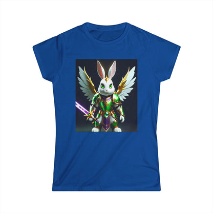 Women's Tee - Rabbit Angel Fighter