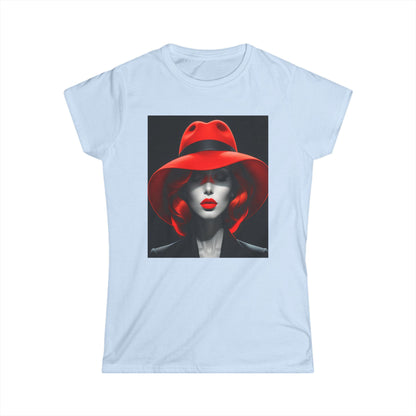 Red Hat Lady Tee, Women's T-Shirt, Summer Fashion, Red Hat Society, Gift for Her