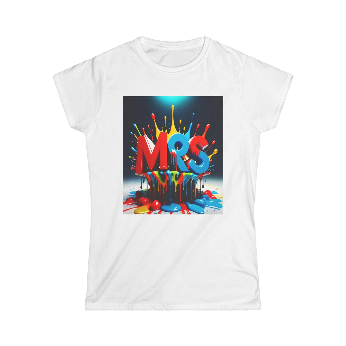 Women's Tee M96 Text Coloured Design Shirt