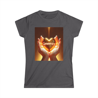 Love Heart Women's Softstyle Tee - Soft and Comfortable