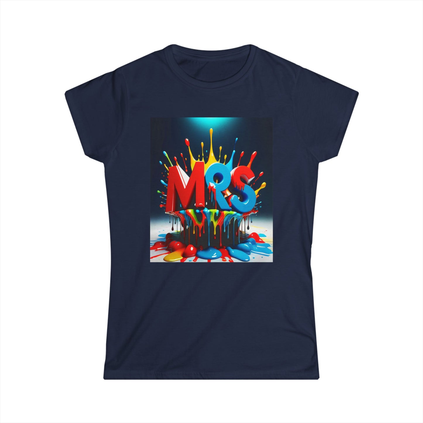 Women's Tee M96 Text Coloured Design Shirt