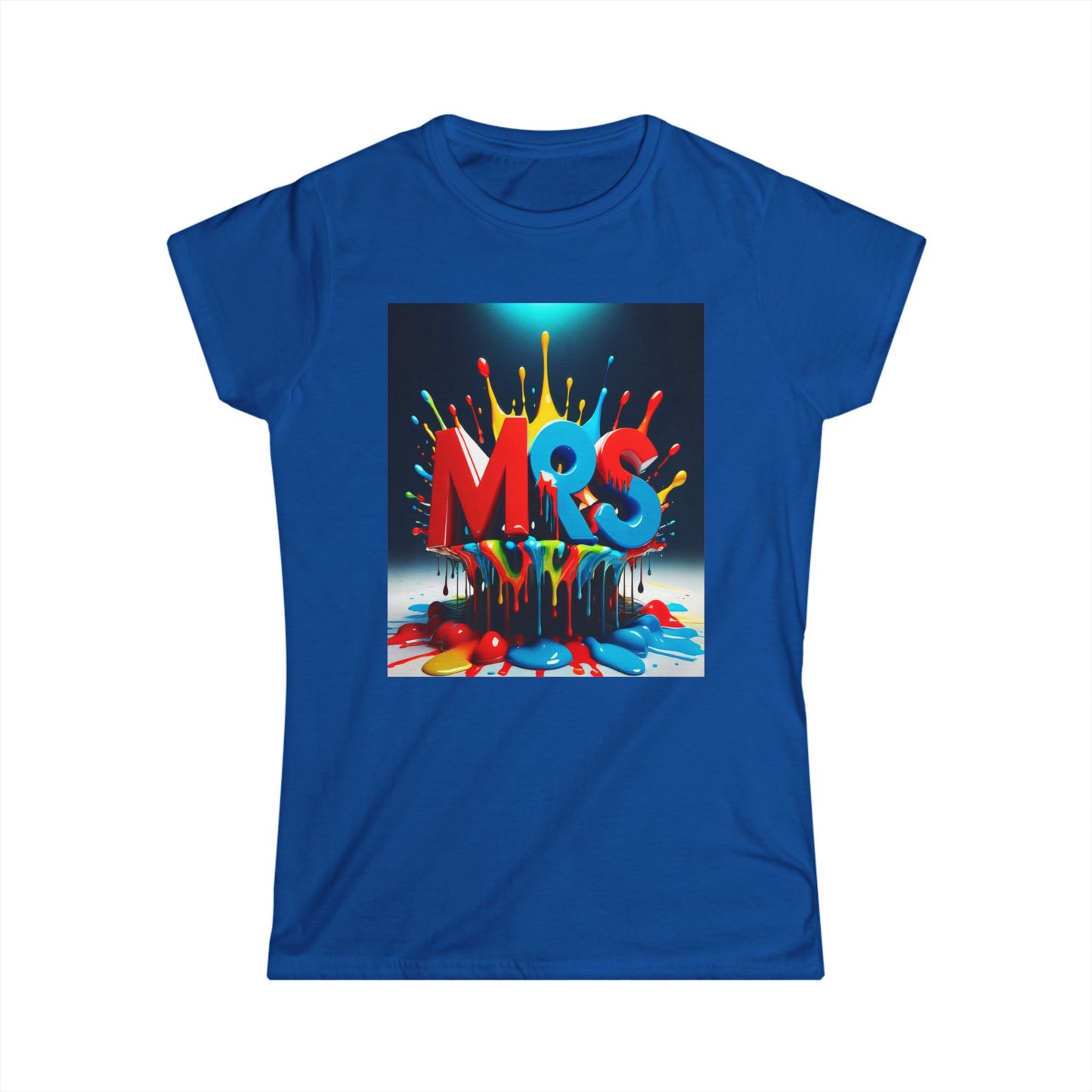 Women's Tee M96 Text Coloured Design Shirt