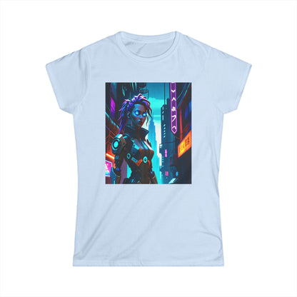 Sci Fi Warrior T-Shirt - Cyber Punk Style for Women