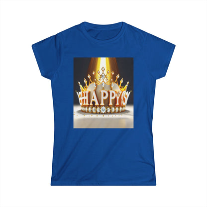 A stunning candle, taper, wax light - Women's Softstyle Tee