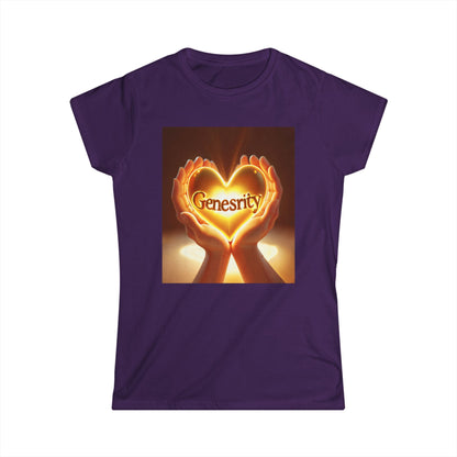 Women's Tee - Bright Light Heart T-Shirt