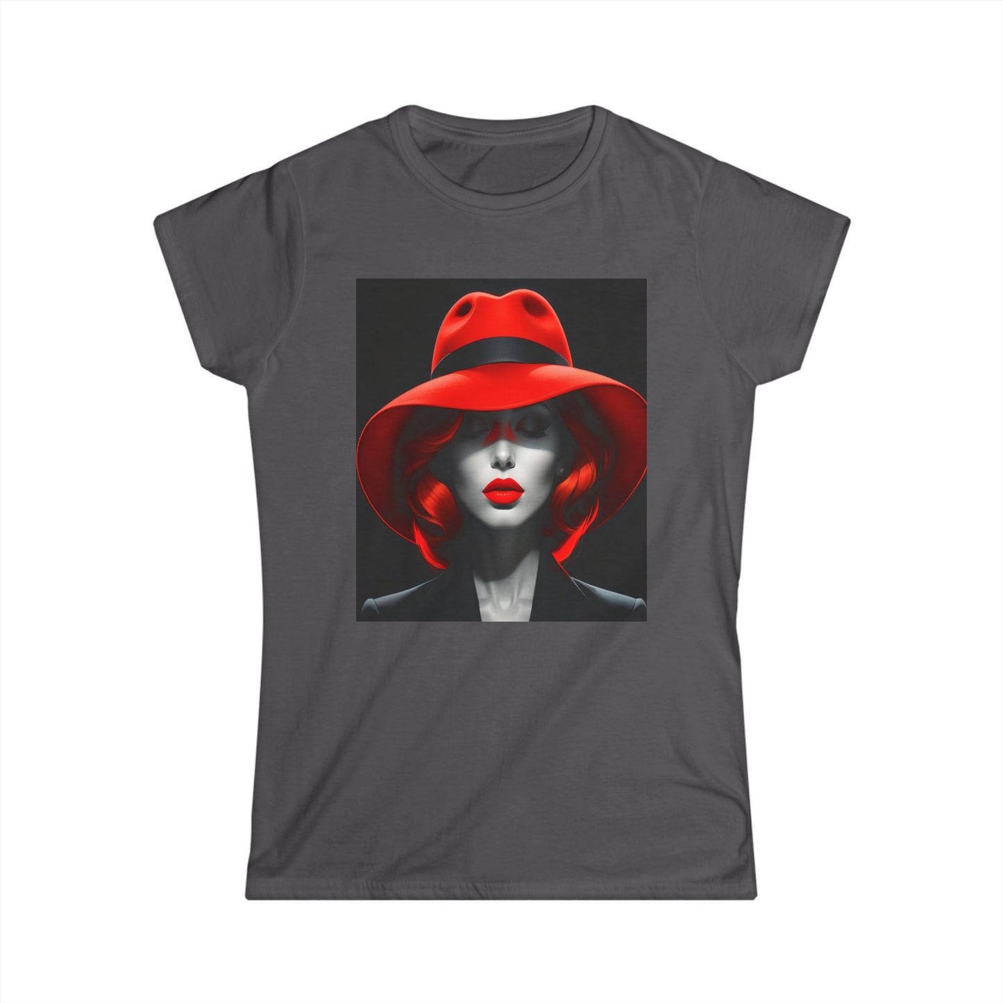 Red Hat Lady Tee, Women's T-Shirt, Summer Fashion, Red Hat Society, Gift for Her